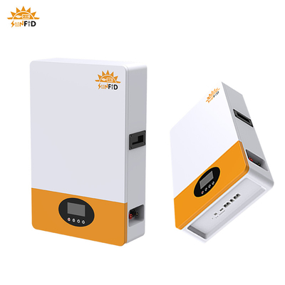 5Kwh قدرت دیوار LiFePO4 باتری 48V باتری لیتیوم سیستم ذخیره انرژی خورشیدی خانه