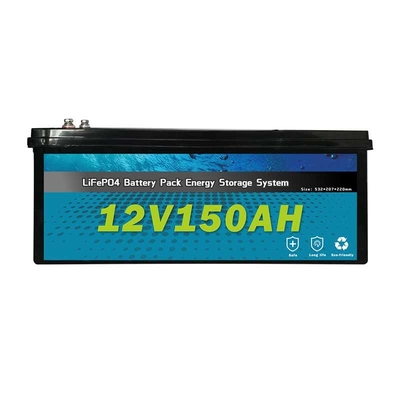 باتری Lifepo4 Leisure For Camper Vans 12V 150AH RV سیستم ذخیره انرژی خورشیدی