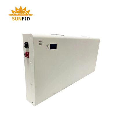 7200WH فوق العاده نازک تیغه Lifepo4 باتری Powerwall 48V سیستم برق خانگی خورشیدی