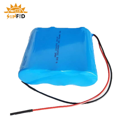 بسته باتری قابل شارژ 1500mah 9.6v 18650 Li Ion