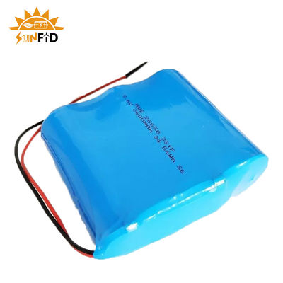 1500mAh 9.6V 18650 بسته باتری لیتیوم LiFePO4 بسته باتری قابل شارژ برای برق در فضای باز