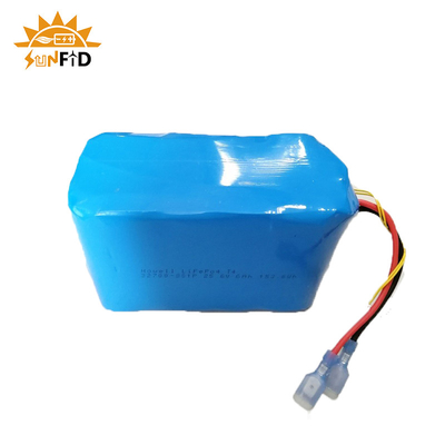 بسته باتری لیتیومی قابل شارژ 25.6 ولت 6 آمپر ساعت 8S1P چراغ LED خورشیدی بسته باتری LifePO4