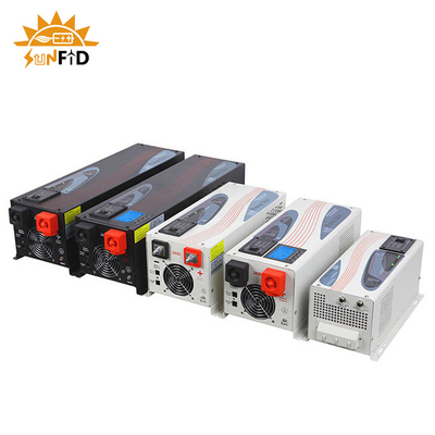 صفحه نمایش دیجیتال LCD تک فاز اینورتر برق سینوسی خالص هیبریدی 4000 واتی