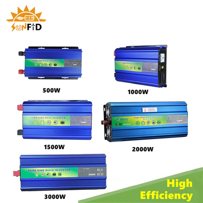 اینورتر برق 2000W 12V 24V Pure Sine Wave Power 48V DC to AC 110V 220V