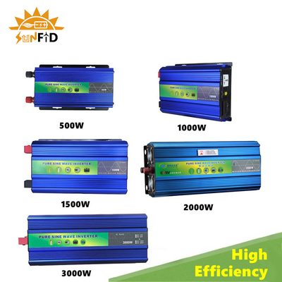 اینورتر برق 2000W 12V 24V Pure Sine Wave Power 48V DC to AC 110V 220V
