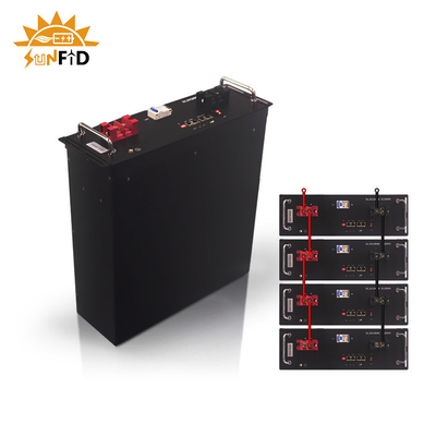 سیستم‌های ذخیره‌سازی باتری خورشیدی تجاری LifePo4 96V 192V 384V 100Ah