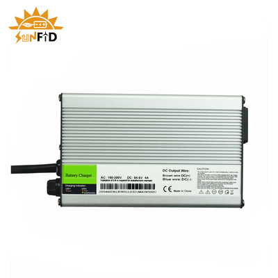 شارژر باتری لیتیومی 12v Ebike 24v 36v 48v 52v 60v 72v برای چنگال برقی اسکوتر برقی