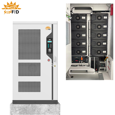 215Kwh سیستم های ذخیره سازی باتری تجاری کابینت ذخیره سازی انرژی خورشیدی ESS