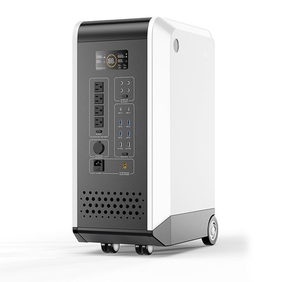 نیروگاه خورشیدی ژنراتور قابل حمل پاوربانک LiFePO4 2000w