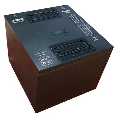 بسته باتری لیتیومی سبد گلف Lifepo4 48V 100AH ​​105AH 200AH با ارتباط