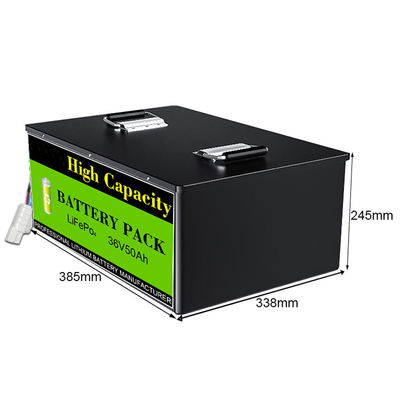جایگزینی Lifepo4 SLA 36V 50Ah 12s1p باتری LifePO4 ماشین گلف سفارشی، دوچرخه برقی، اسکوتر الکترونیکی BMS