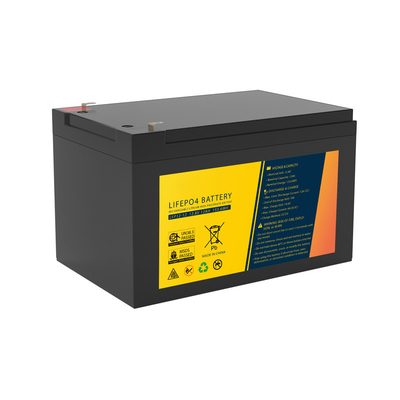 بسته باتری لیتیومی قابل شارژ 12.8 ولتی جایگزین Lifepo4 SLA 12Ah برای چرخ دستی گلف