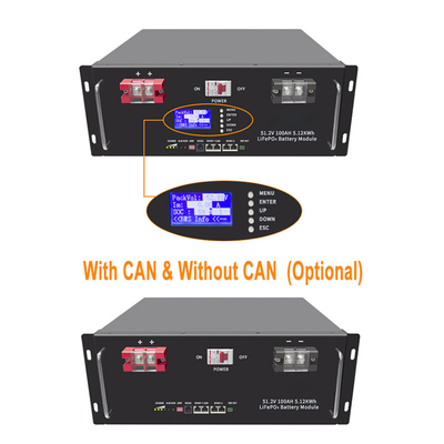 ژنراتور خورشیدی قابل حمل 48v 50ah 100ah لیتیوم 6000 سیکل 2.5kwh 5KWh