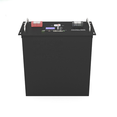 باتری لیتیومی با انرژی خورشیدی 300 ah 280 h 6000 Recycle Times Lifepo4 51.2v 250ah