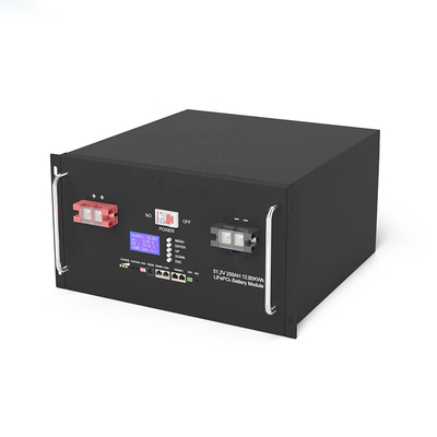 باتری لیتیومی با انرژی خورشیدی 300 ah 280 h 6000 Recycle Times Lifepo4 51.2v 250ah