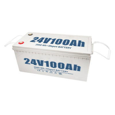 باتری لیتیومی چرخه عمیق 100 آمپر ساعتی 24 ولت برای ماشین RV قایق بادبانی سیستم خورشیدی