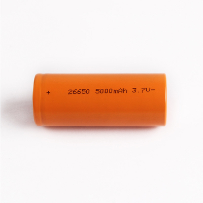 3.7 ولت 5000mah LFP سلول های استوانه ای 26650 لوازم الکترونیکی مصرفی