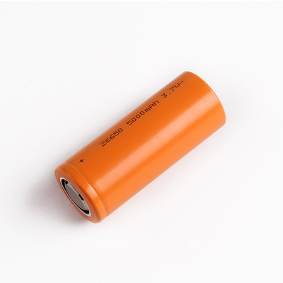 3.7 ولت 5000mah LFP سلول های استوانه ای 26650 لوازم الکترونیکی مصرفی