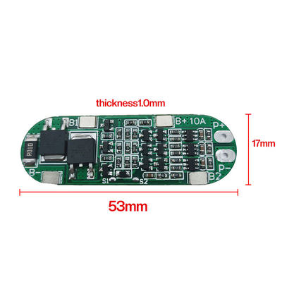 Pylontech 18650 Lithium Battery Bms 3s 12V 10amp 11.1V Lifeo4