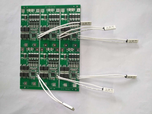 برد مدار محافظ باتری BMS قابل شارژ لیتیوم 3.2v 4s 10a 12.8v