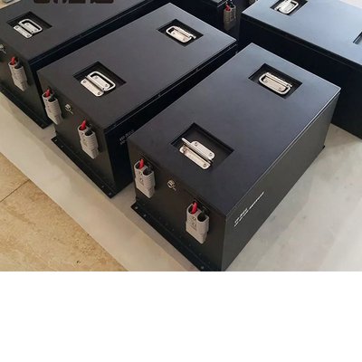 باتری 48 ولتی لیتیوم کمپروان 100AH ​​RV AGV اسکرابر کف خودرو گلف باتری چرخه عمیق خودرو