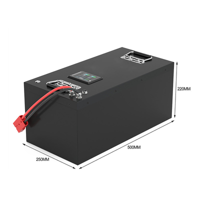 باتری خورشیدی 51.2V 100AH ​​LifePo4 Camper Van Auto RV