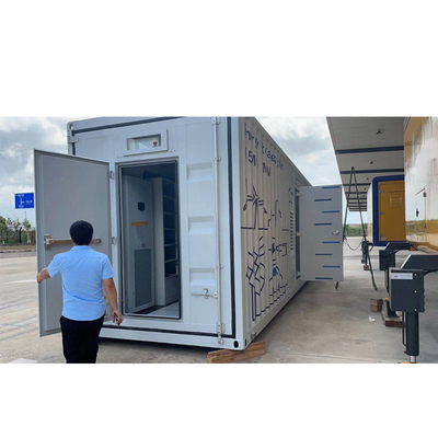 0.5 مگاوات On Grid Off Grid سیستم خورشیدی 1MWH ESS Container Lifepo4 IP65 Outdoor